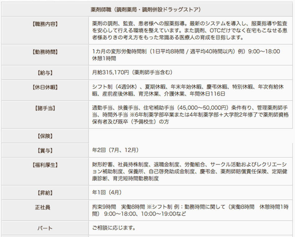 ドラッグセイムス 青梅河辺薬局の薬剤師求人